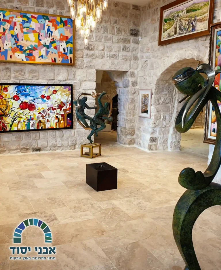 אבן טבעית לריצוף פנים -אבני יסוד אספקת אבן ריצוף פנים לבית
