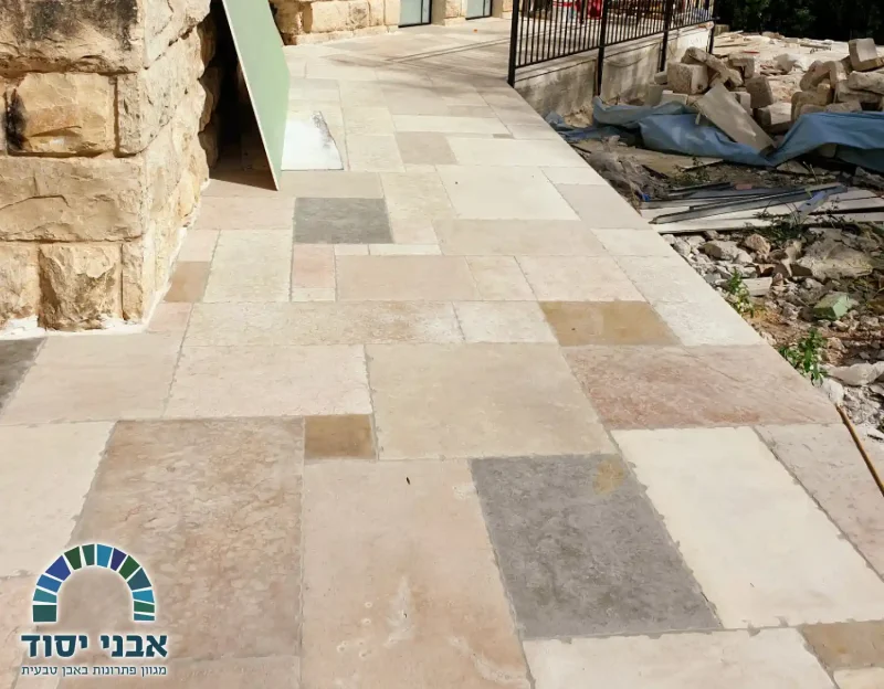 ריצוף חוץ-4_אבני יסוד