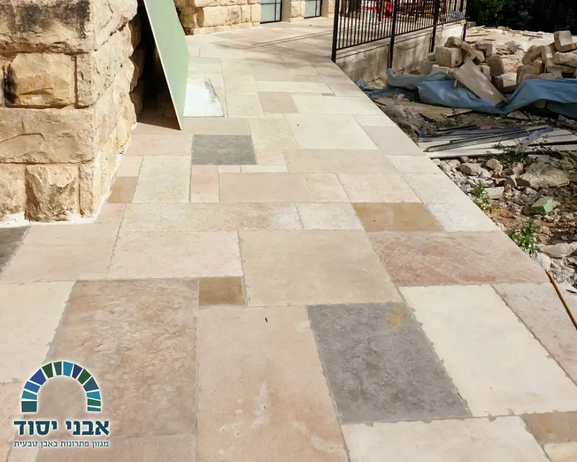 ריצוף חוץ-4_אבני יסוד